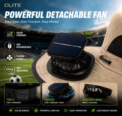 Solar Cooled Hat